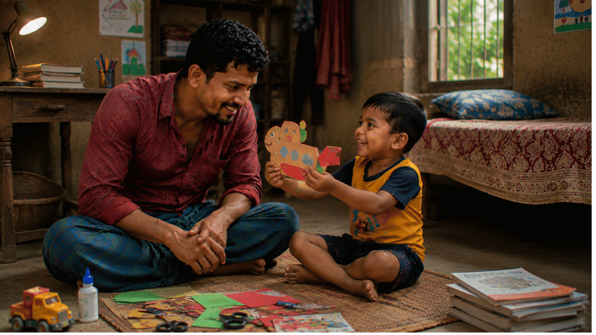 সংগ্রামী পরিবেশে শিশুর আত্মবিশ্বাস বাড়ানো