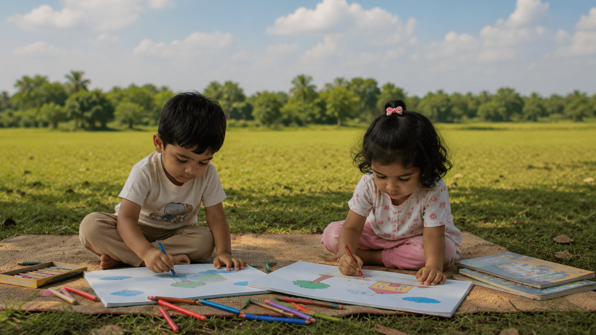 সৃজনশীলতা ও দক্ষতা উন্নয়ন (ছবি আঁকা)