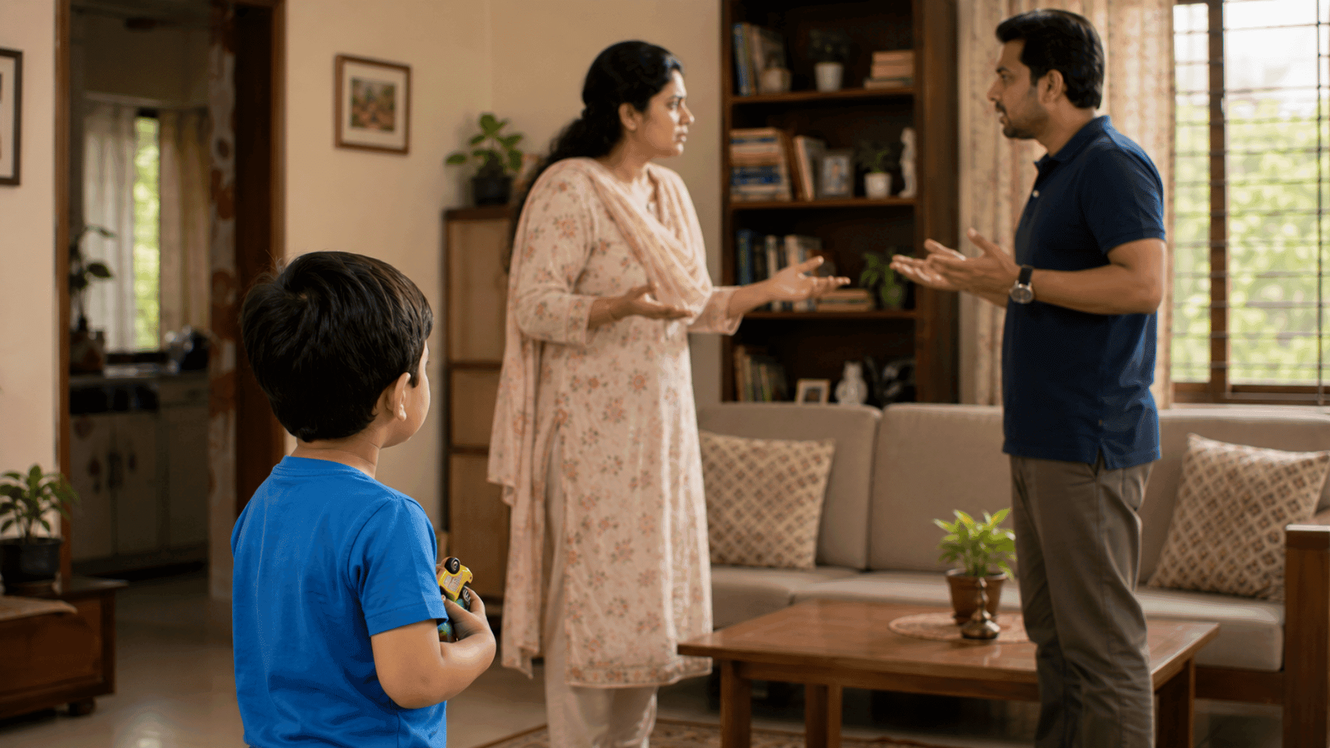 শিশুর সামনে বড়দের ঝগড়া আসলে কতটা ক্ষতিকর?